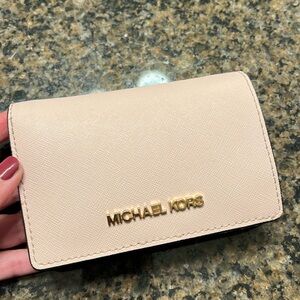 Light Pink Michael Kors Bifold Wallet